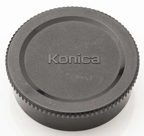 Konica lens cap - rear,