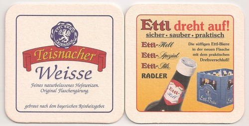 Ettl bräu beer mat - ettl,