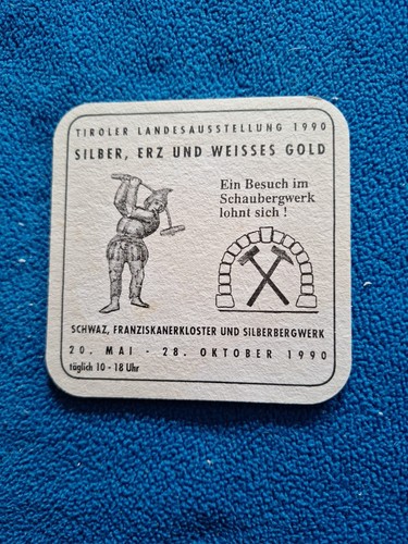 Beer mat 1990 tyrol - beer,