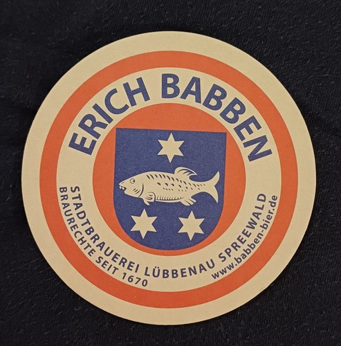 Beer mat babben - mat,