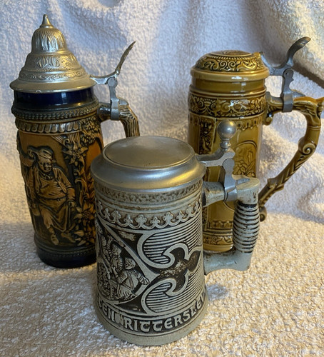 Collectibles beer mugs with - collectibles,