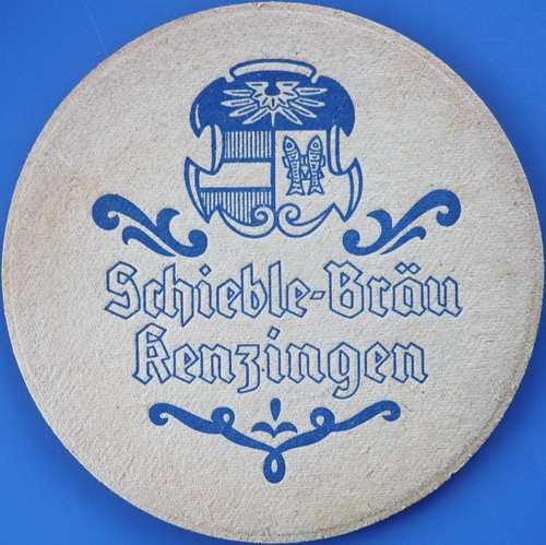 Old beer mat schieble - beer,
