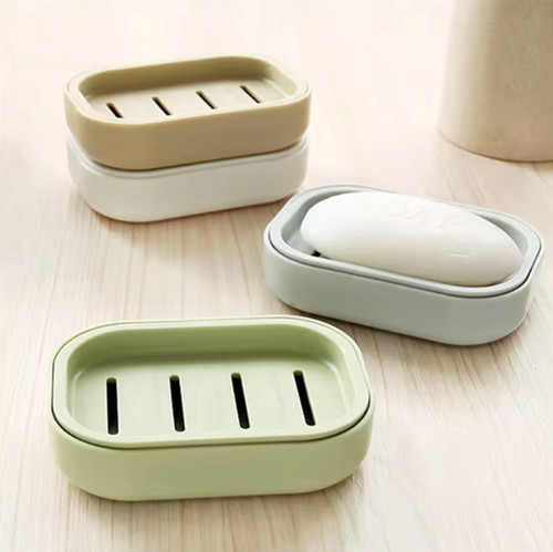 Soap dish with lid - with,