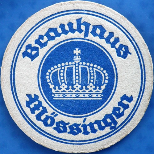 Old beer mat brauhaus - old,