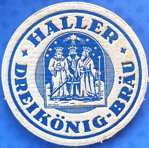Old beer mat - , haller