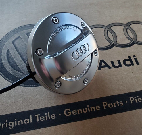 Original audi fuel cap - fuel, chrome