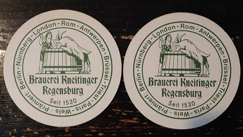 Beer mat regensburg brewery - mat,