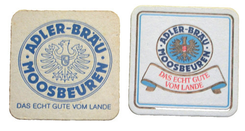 Old beer mats adlerbrauerei - mats,