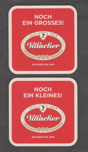 Beer mat coaster villacher - beer, mat,