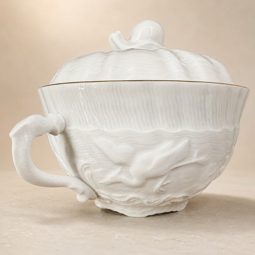 Meissen swan service soup - meissen,