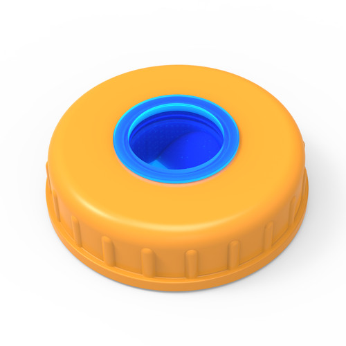 Lid with odor - , trap,