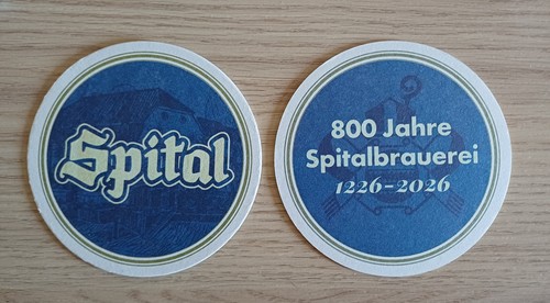 Beer mat 800 years city