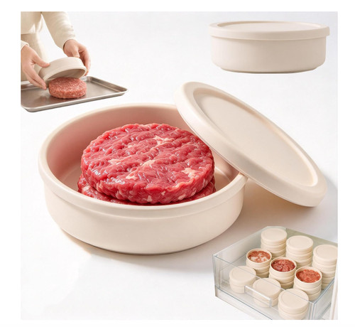 Thickened round silicone meat - thickened,