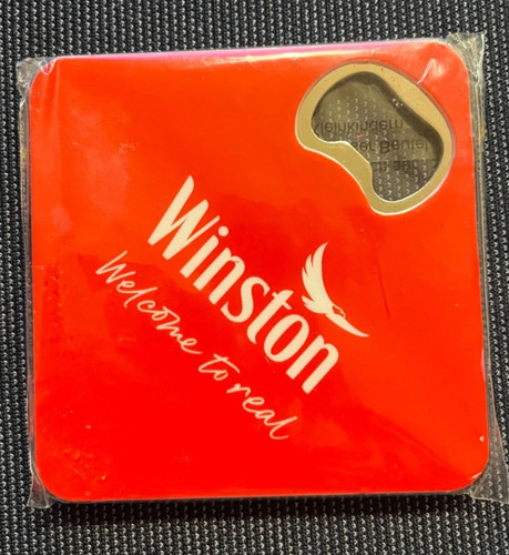 Red winston beer cap - cap, with
